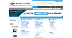 Desktop Screenshot of anunciarlotodo.com